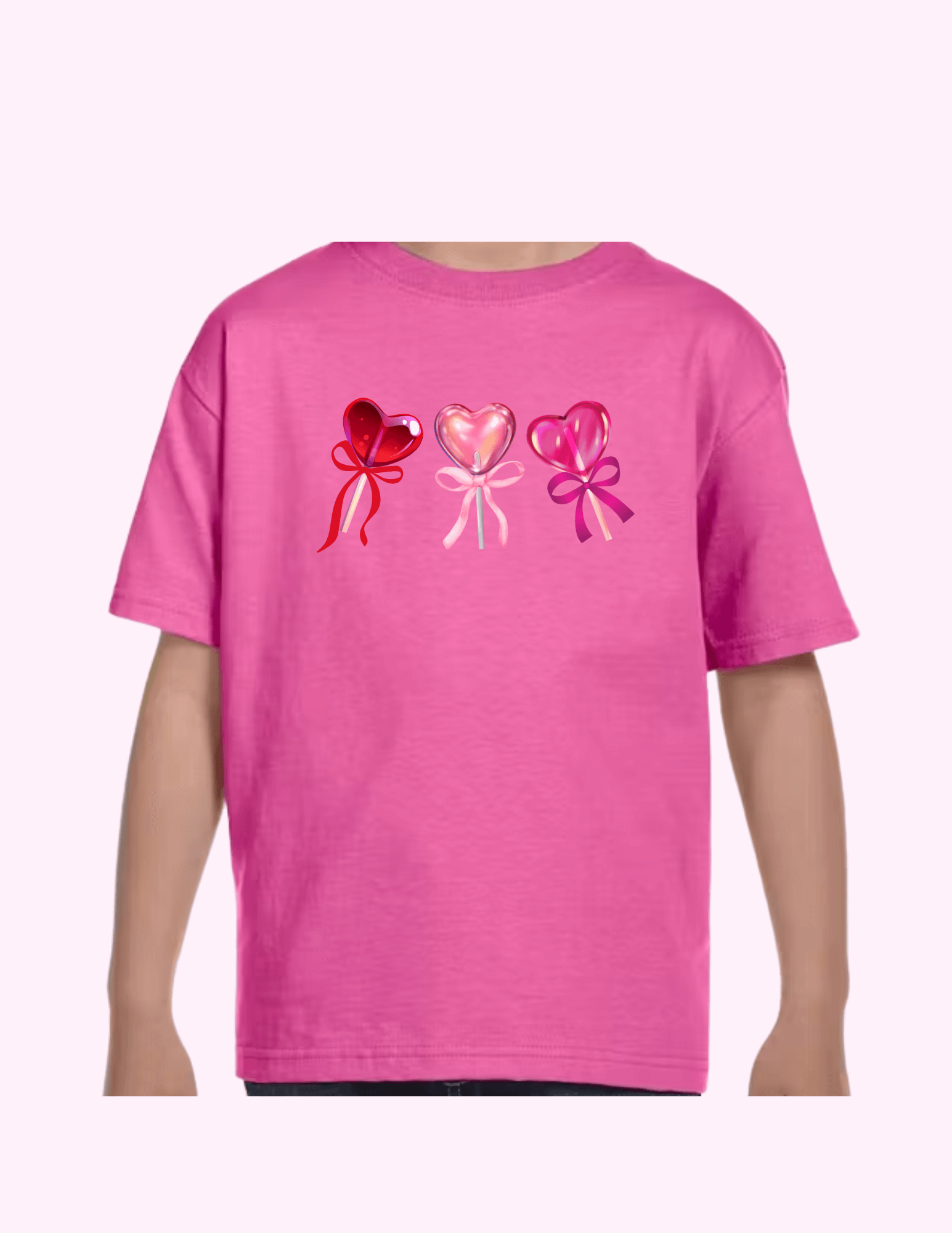 Lollypop Heart - Kids T-Shirt featuring unique artwork, perfect for personal style and expression.