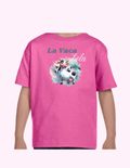 La Vaca Lola - Kids T-Shirt featuring unique artwork, perfect for personal style and expression.