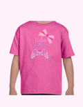 Video Games (Pink) - Kids T-Shirt featuring unique artwork, perfect for personal style and expression.
