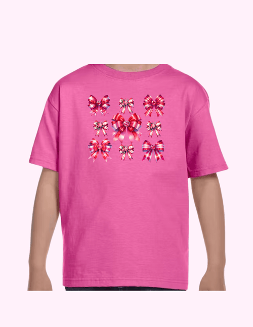 Bow - Kids T-Shirt featuring unique artwork, perfect for personal style and expression.