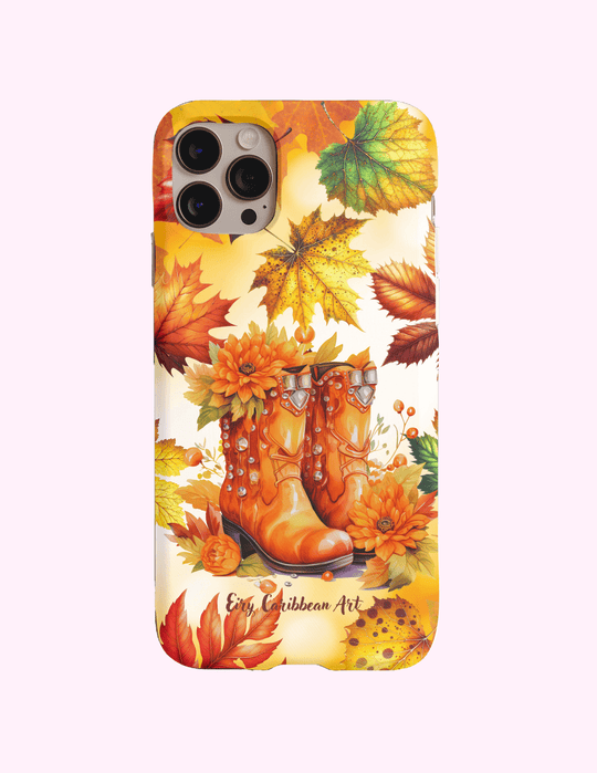 Autumn On Boots - 3D Phone Case