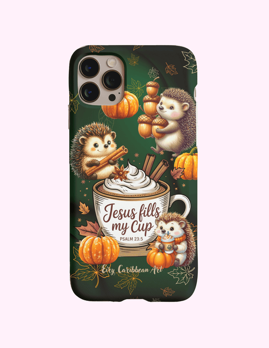 Jesus Fills My Cup - 3D Phone Case