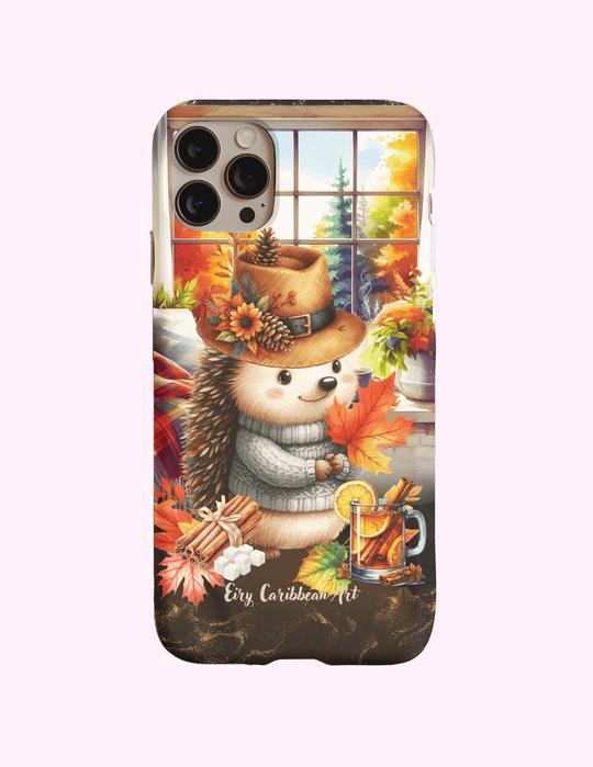 Autumn Hedgehog  - 3D Phone Case