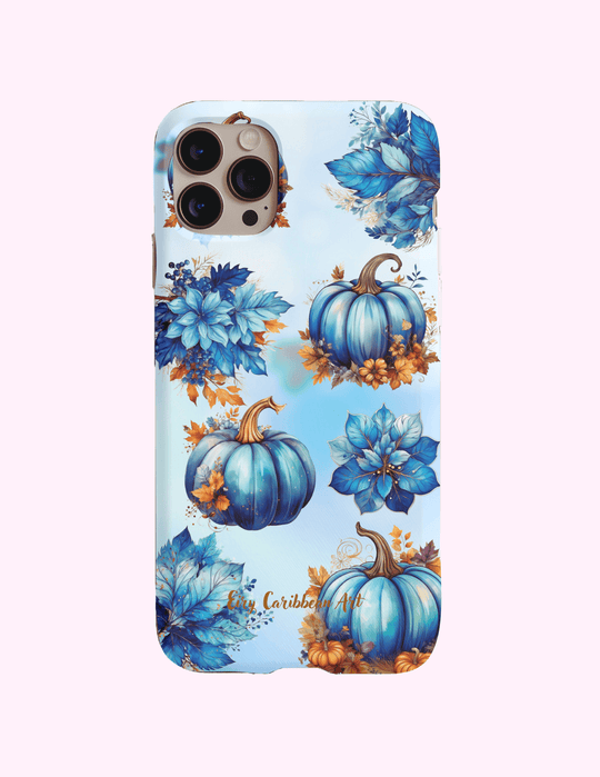 Blue Pumpkin - 3D Phone Case