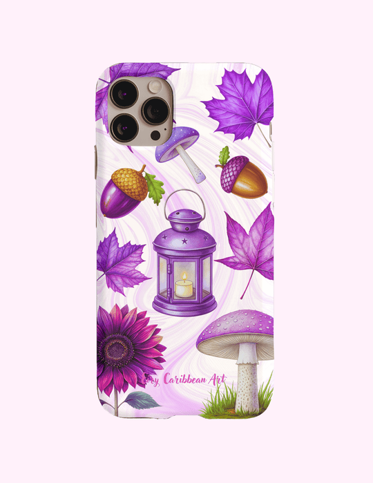 Purple Autumn - 3D Phone Case