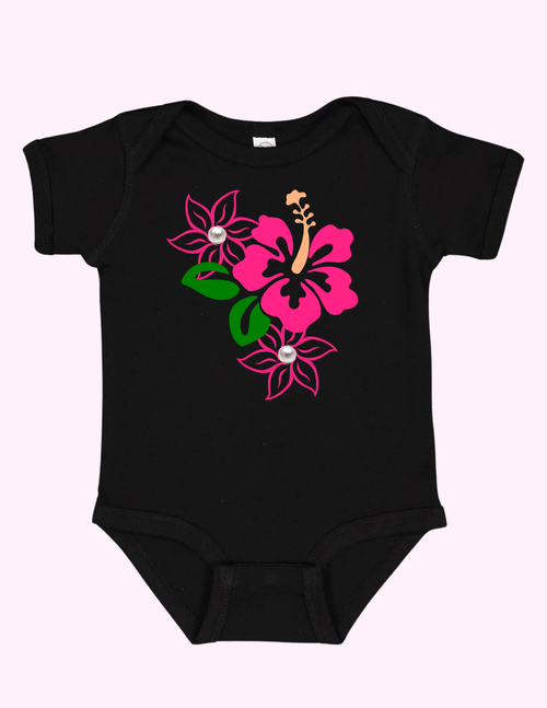 Caribbean Flower (Infant) featuring unique artwork, perfect for personal style and expression.