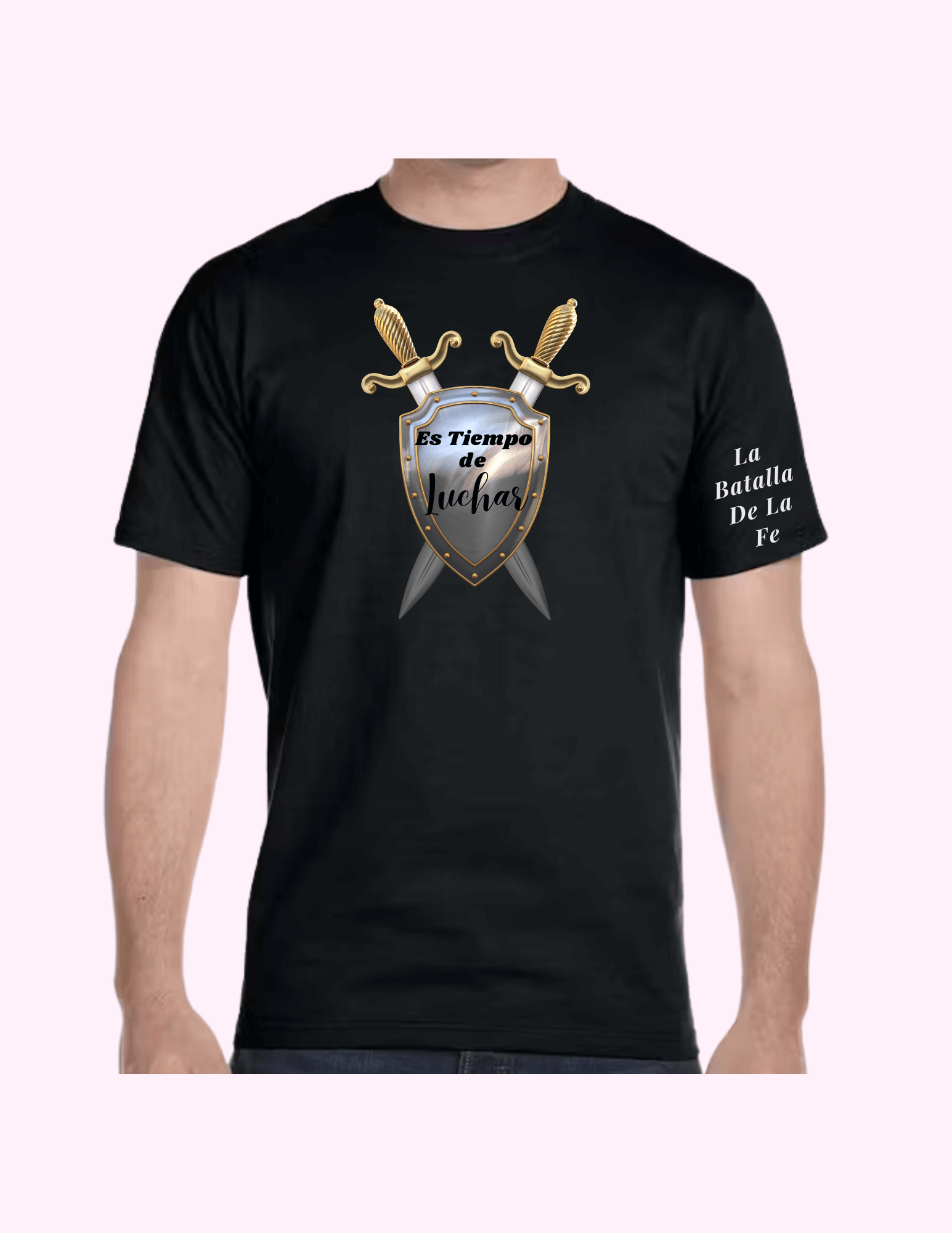 Es Tiempo De Luchar - Adult T-Shirt featuring unique artwork, perfect for personal style and expression.