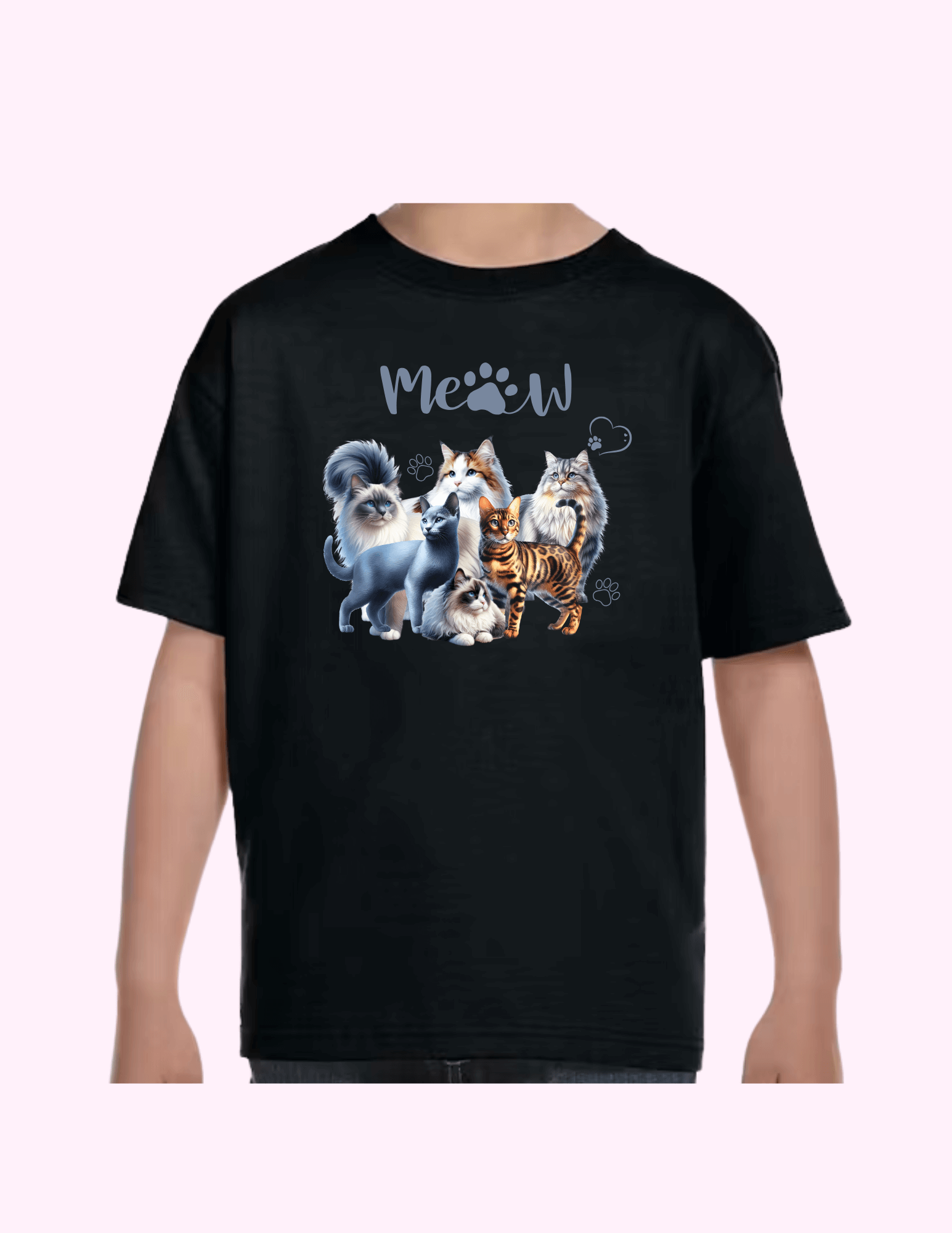 Cats - Kids T-Shirt featuring unique artwork, perfect for personal style and expression.