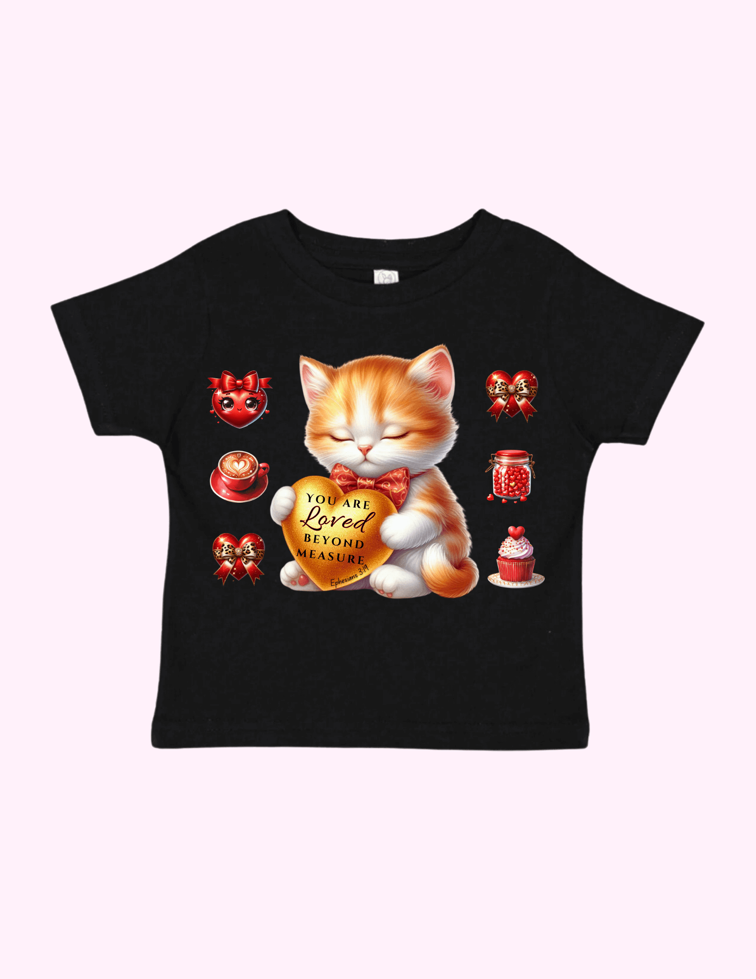 You Are Loved (Toddler) featuring unique artwork, perfect for personal style and expression.