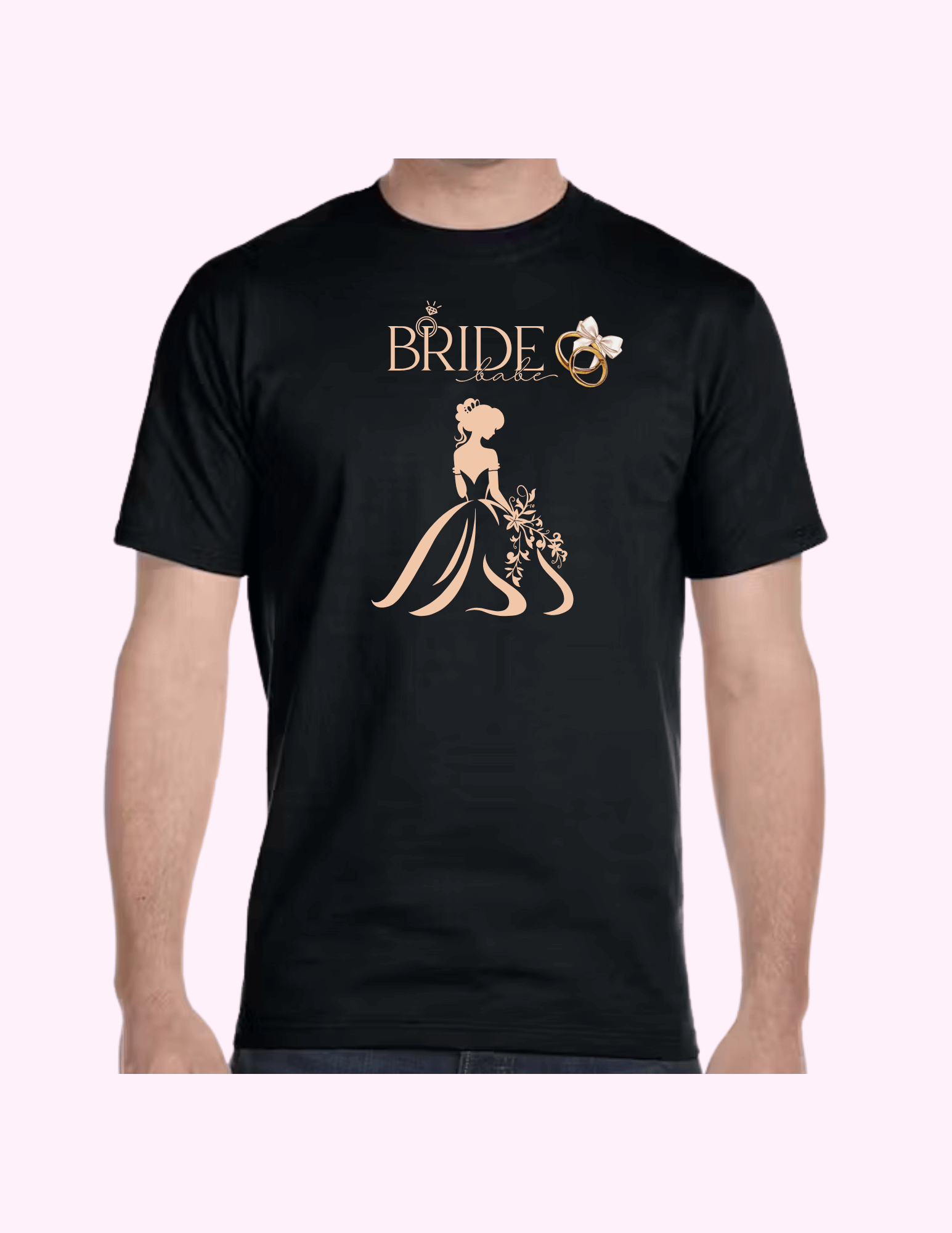 Bride - Adult T-Shirt featuring unique artwork, perfect for personal style and expression.