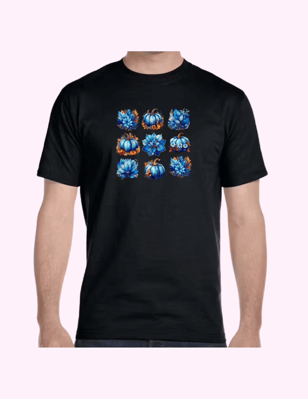 Blue Pumpkin - Adult T-Shirt