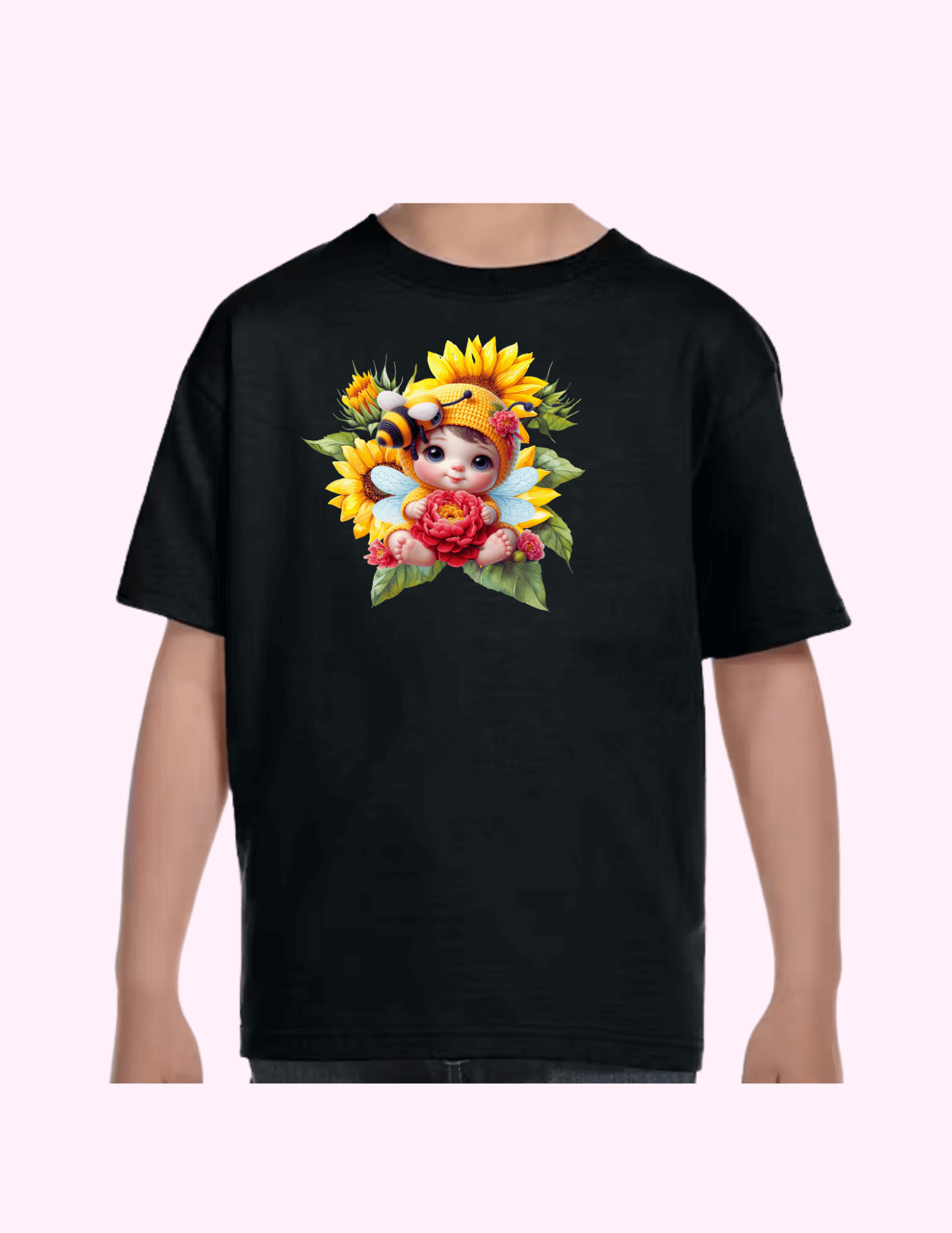 Bee - Kids T-Shirt featuring unique artwork, perfect for personal style and expression.