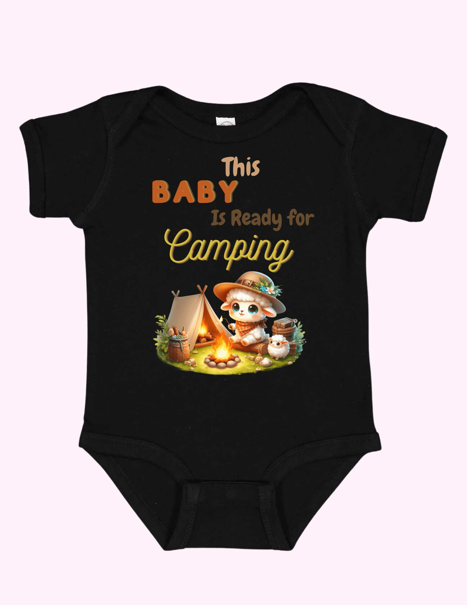 Ready To Camp - (Infant) featuring unique artwork, perfect for personal style and expression.