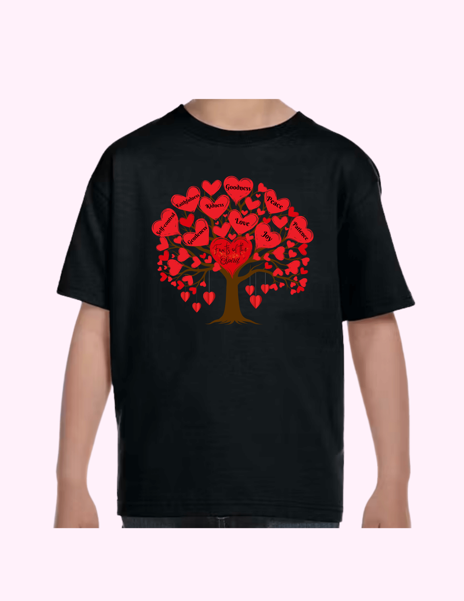 Fruit Of The Spirit - Kids T-Shirt featuring unique artwork, perfect for personal style and expression.