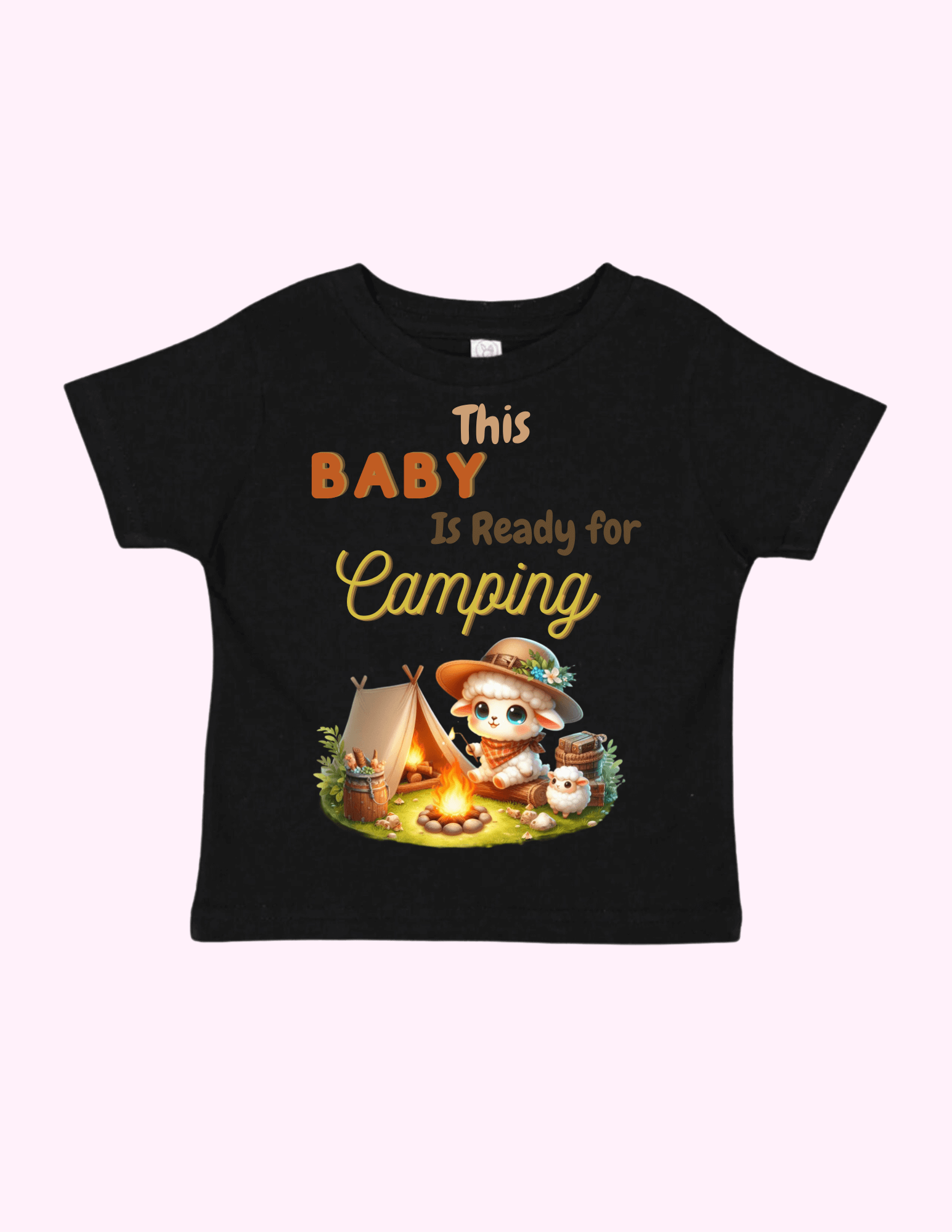 Ready To Camp (Toddler) featuring unique artwork, perfect for personal style and expression.