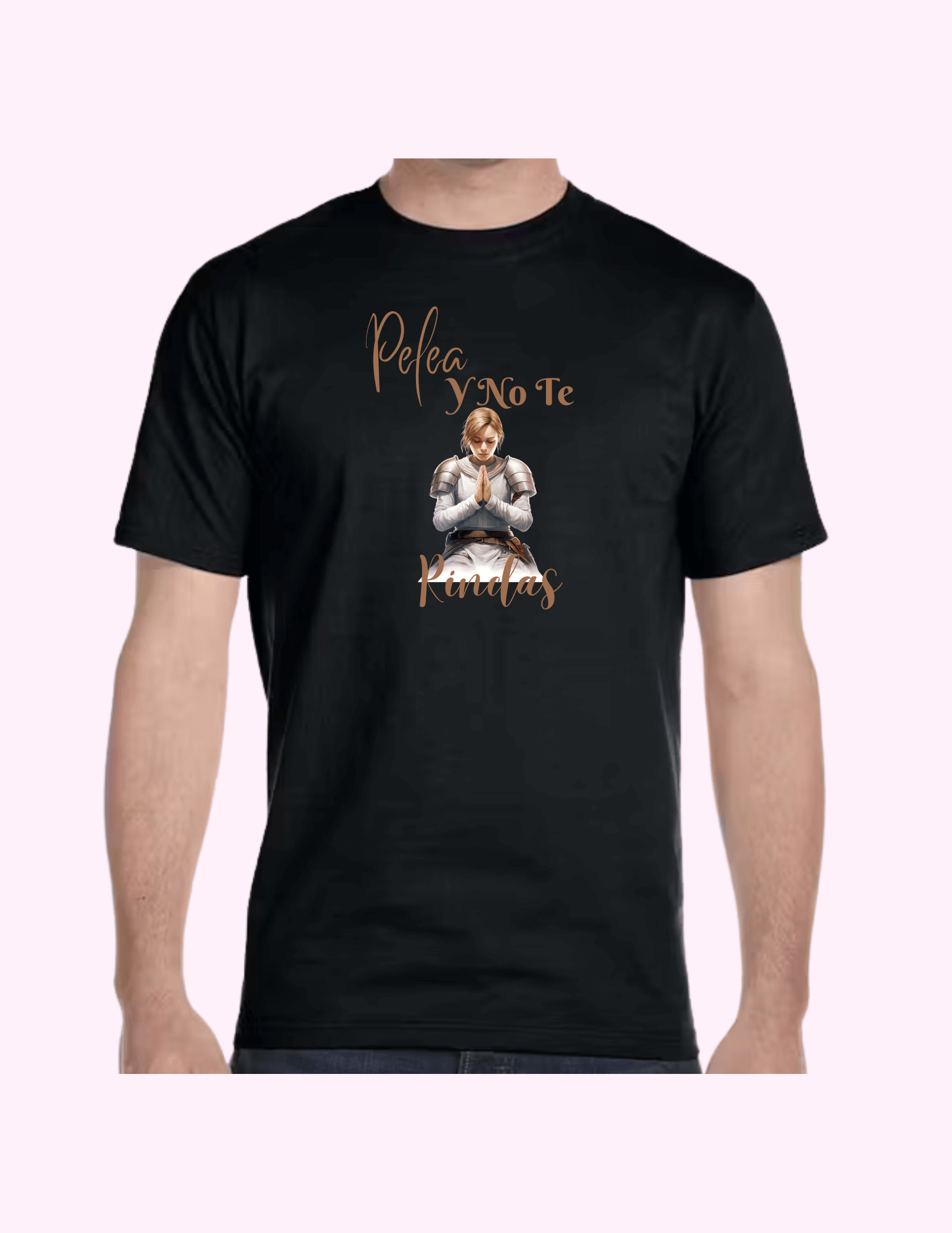 Pelea Y No Te Rindas (Woman) - Adult T-Shirt featuring unique artwork, perfect for personal style and expression.