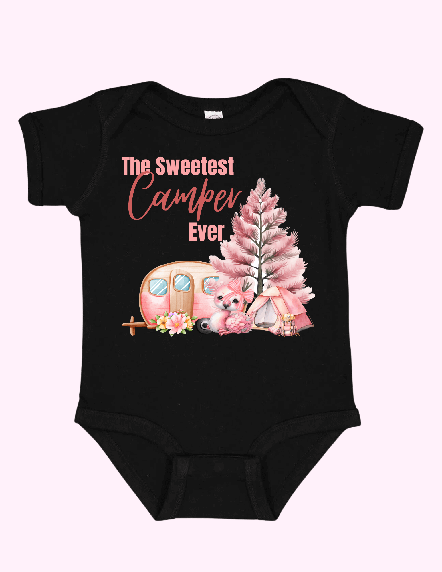 Sweetest Camper Girl - (Infant) featuring unique artwork, perfect for personal style and expression.