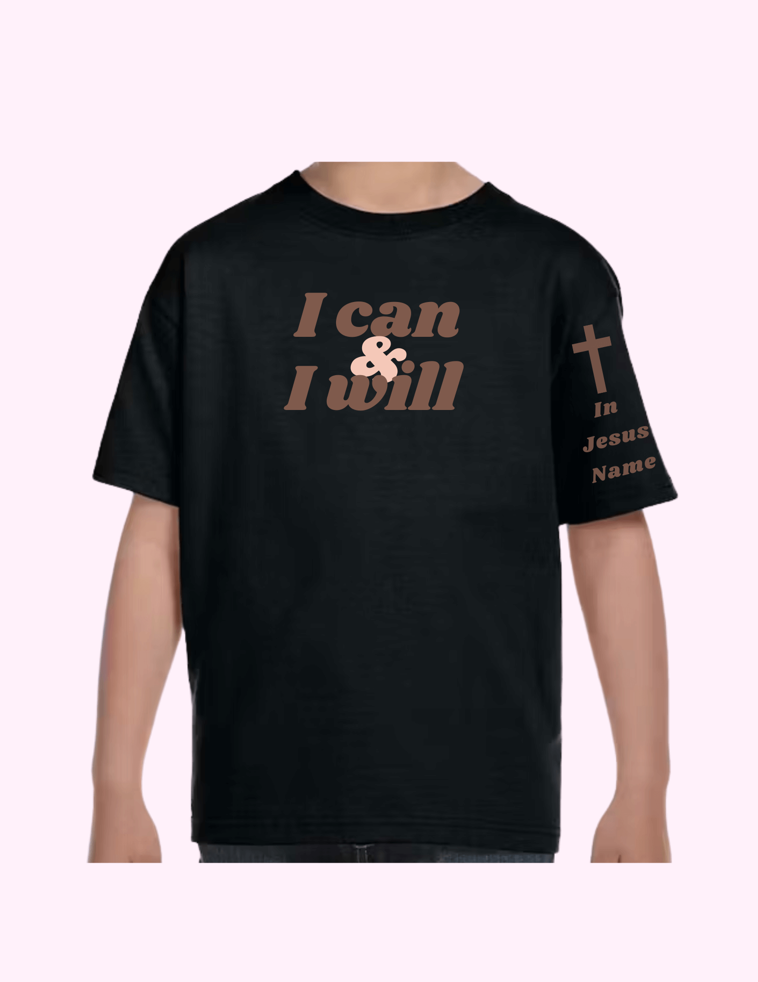 I Can & I Will - Kids T-Shirt featuring unique artwork, perfect for personal style and expression.