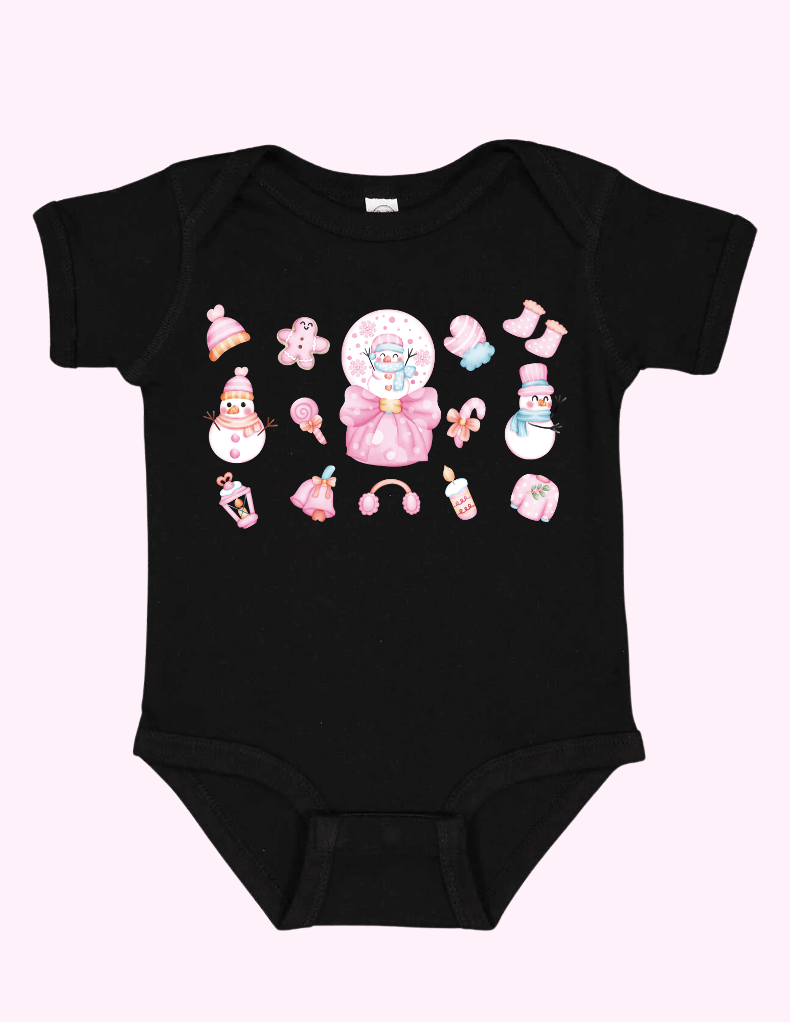 Pink Snow - (Infant) featuring unique artwork, perfect for personal style and expression.