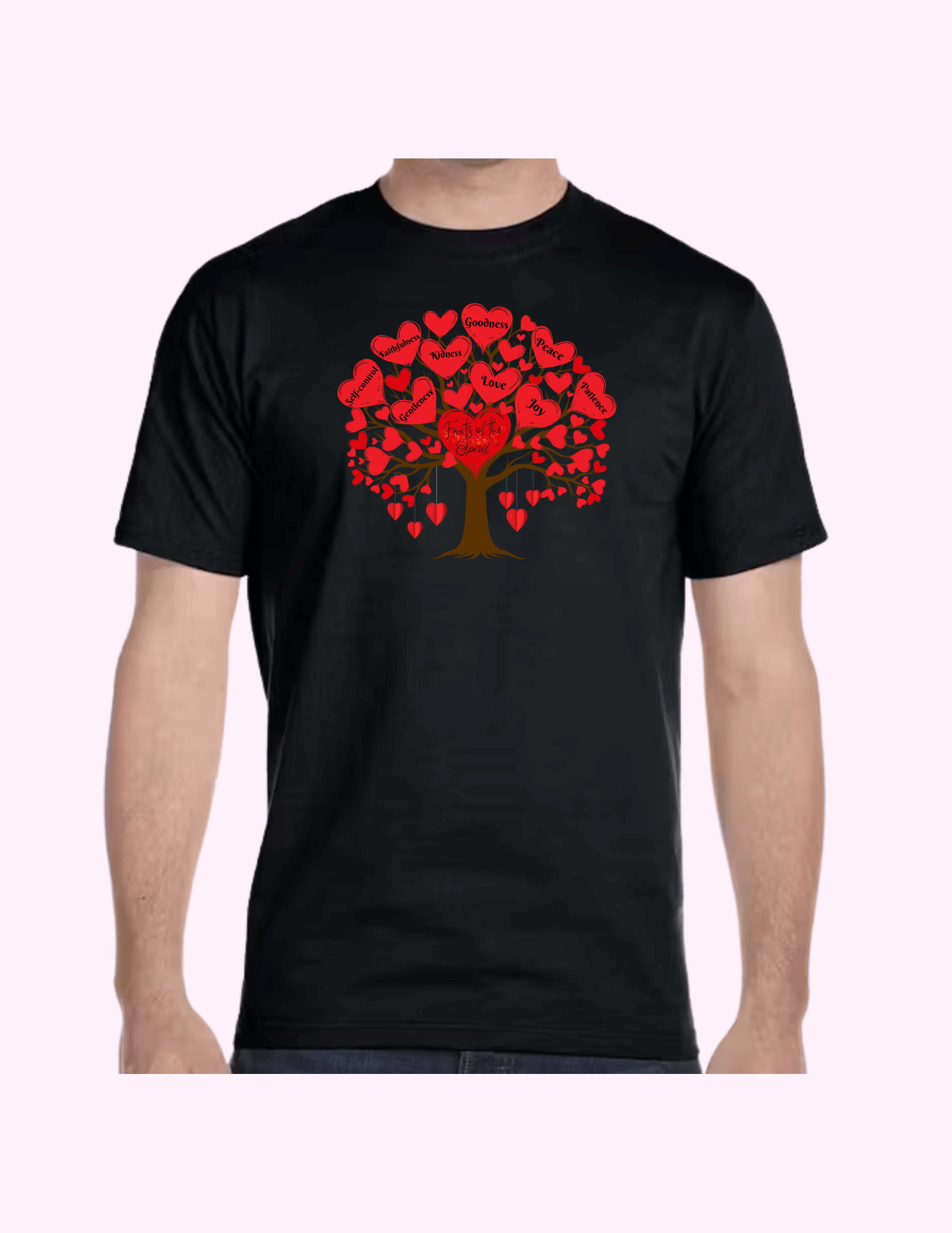 Fruits Of The Spirit - Adult T-Shirt featuring unique artwork, perfect for personal style and expression.