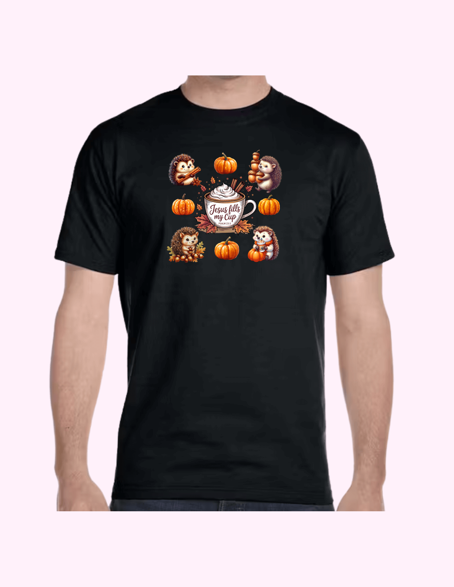 Jesus Fills My Cup - Adult T-Shirt