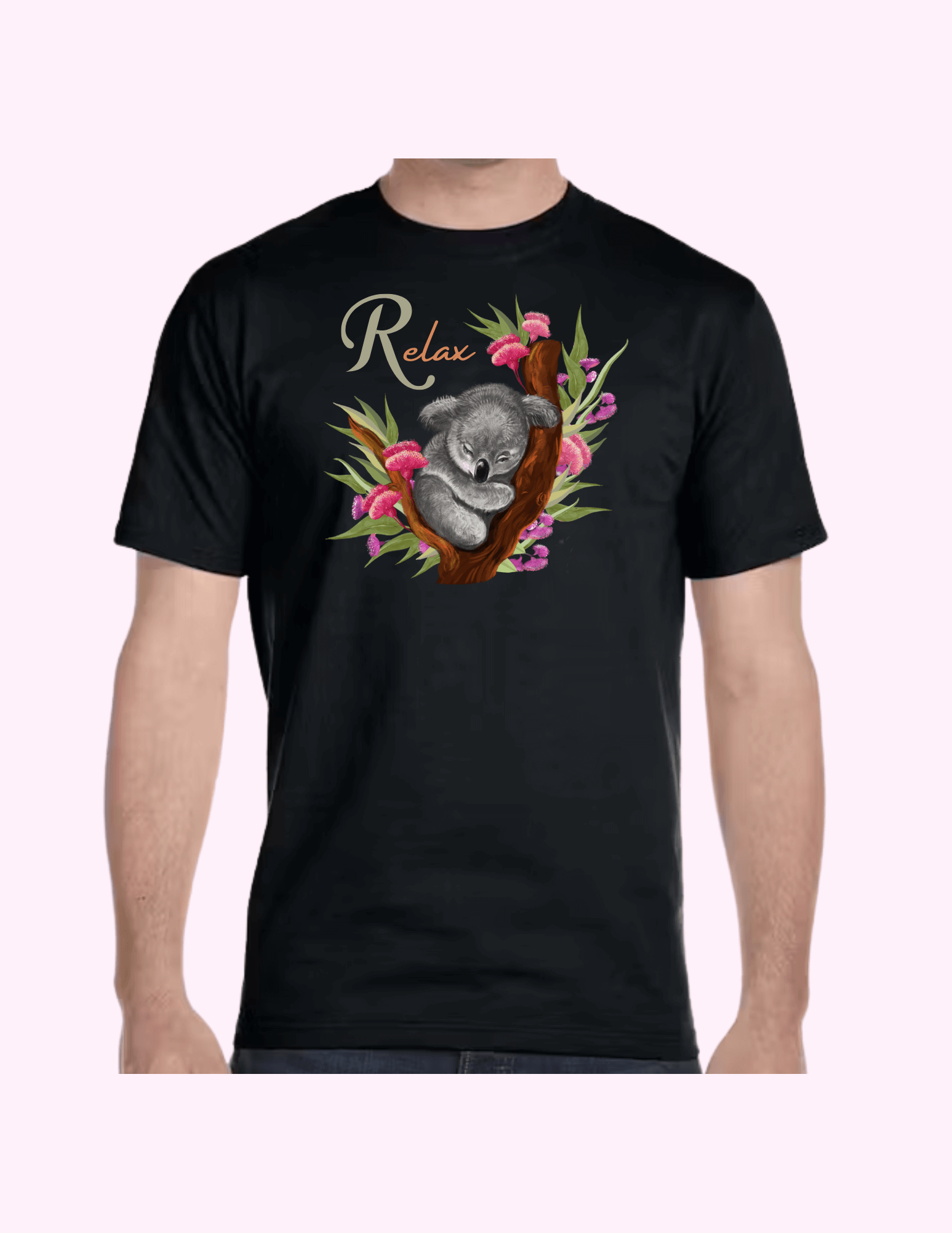 Relax - Adult T-Shirt featuring unique artwork, perfect for personal style and expression.