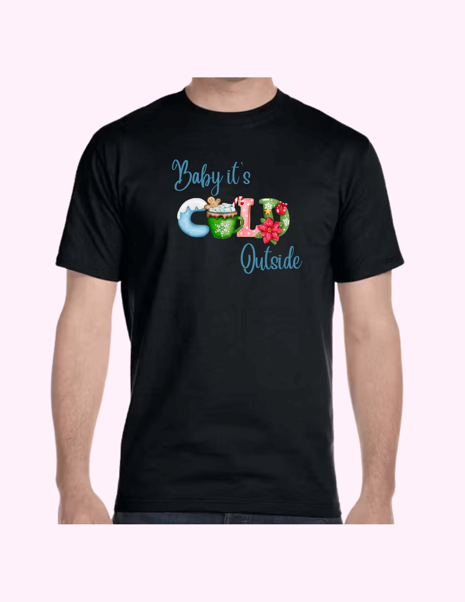 It's Cold Outside - Adult T-Shirt featuring unique artwork, perfect for personal style and expression.
