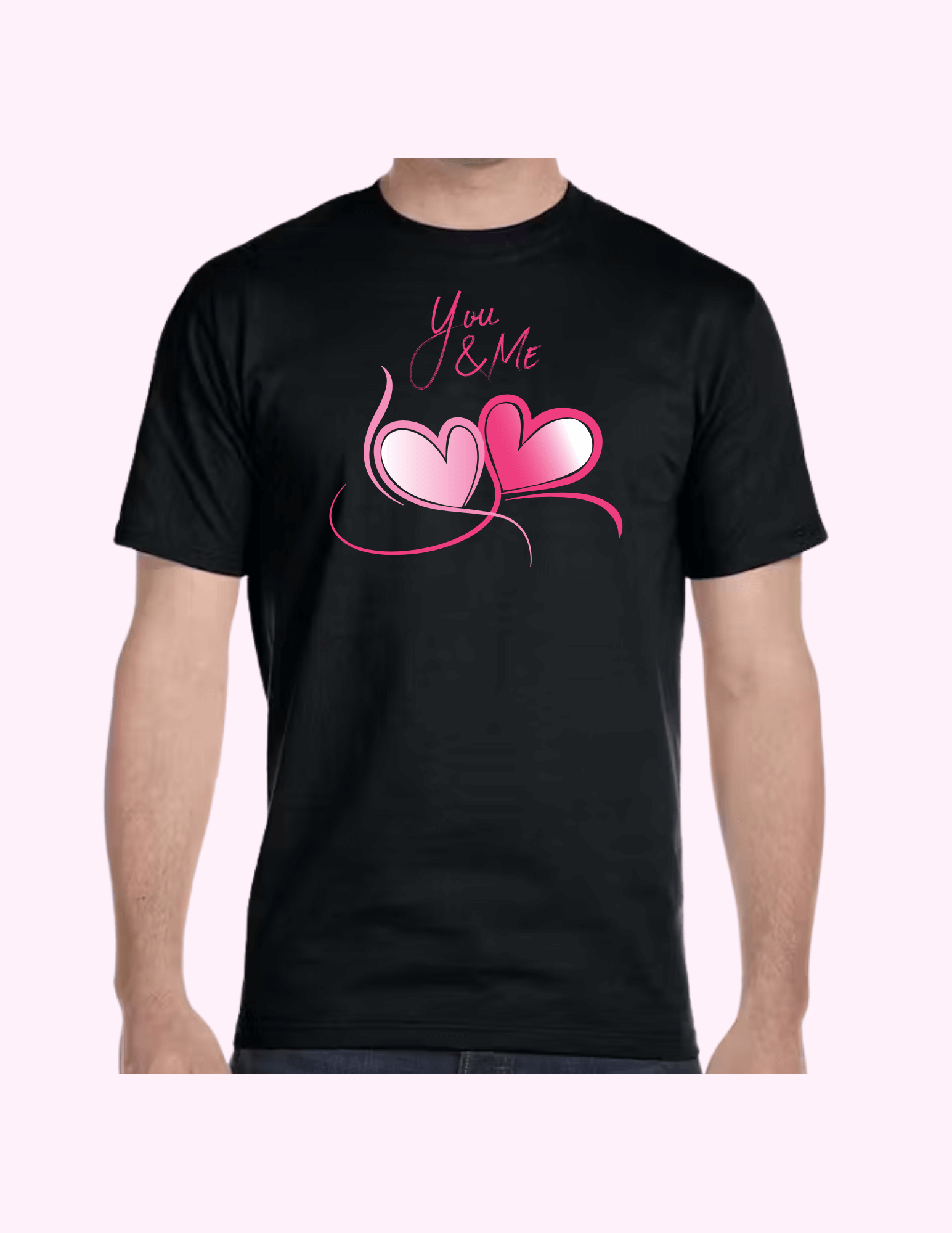 You & Me - Adult T-Shirt featuring unique artwork, perfect for personal style and expression.