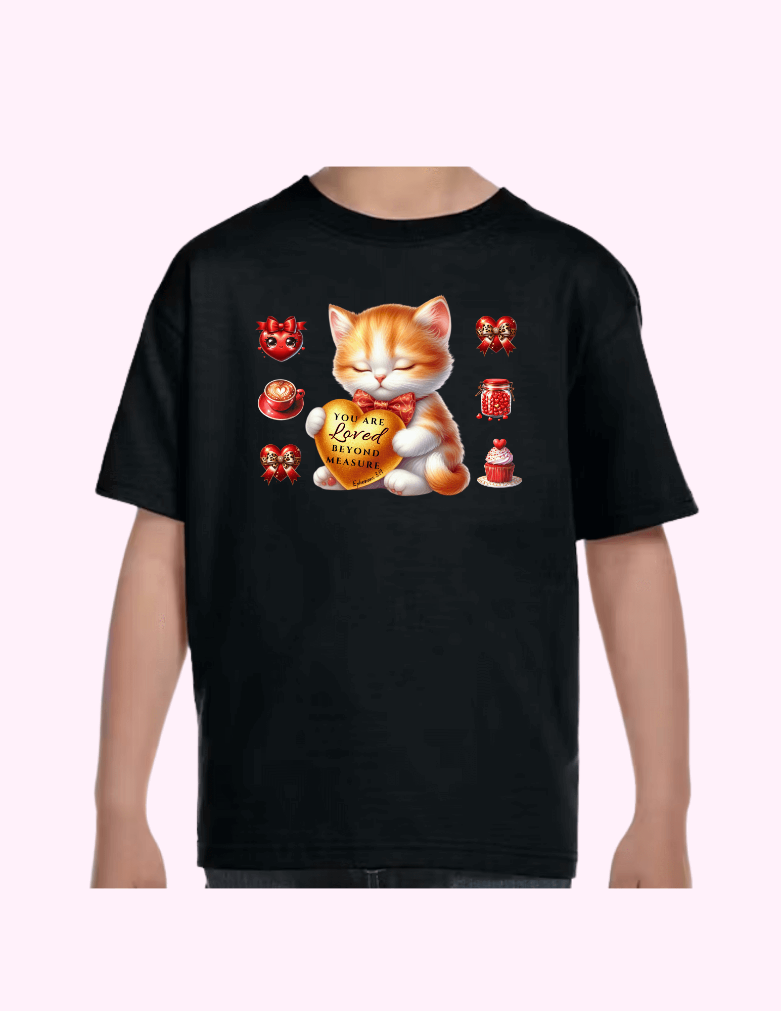 You Are Loved - Kids T-Shirt featuring unique artwork, perfect for personal style and expression.
