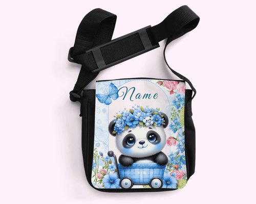 Blue Koala - Crossbody Small Bag featuring unique artwork, perfect for personal style and expression.