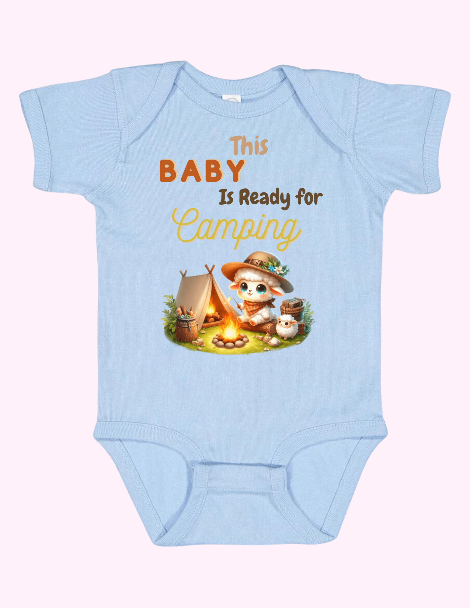 Ready To Camp - (Infant) featuring unique artwork, perfect for personal style and expression.