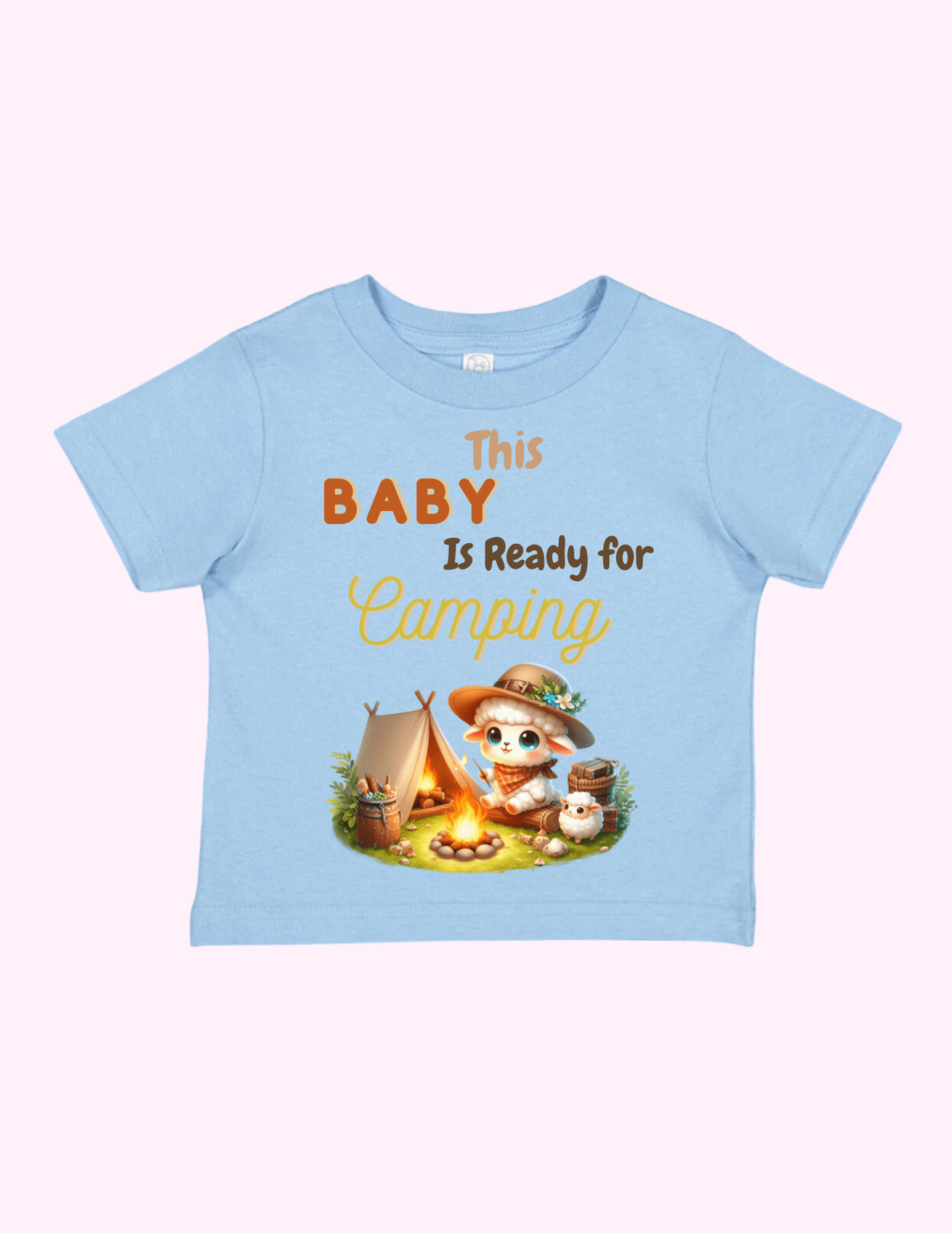 Ready To Camp (Toddler) featuring unique artwork, perfect for personal style and expression.