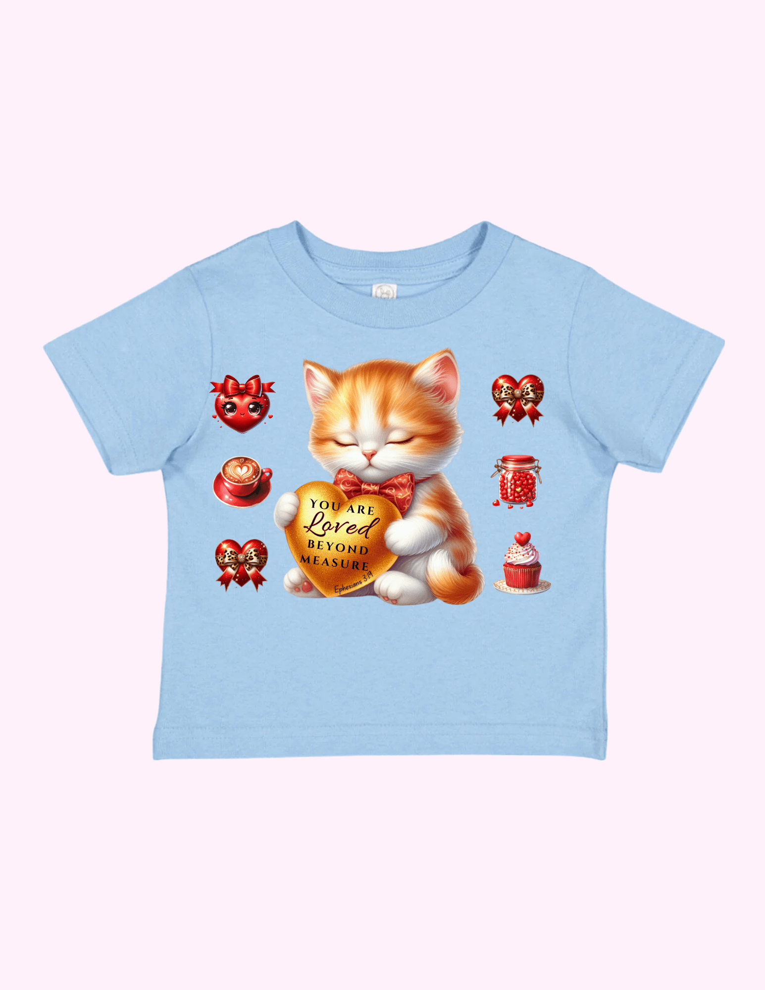You Are Loved (Toddler) featuring unique artwork, perfect for personal style and expression.