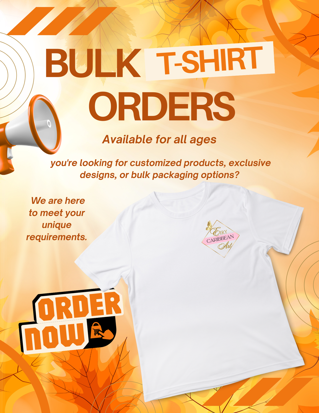 Bulk Orders Tailored to Your Business Needs