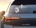 The King - Bumper Sticker featuring unique artwork, perfect for personal style and expression.