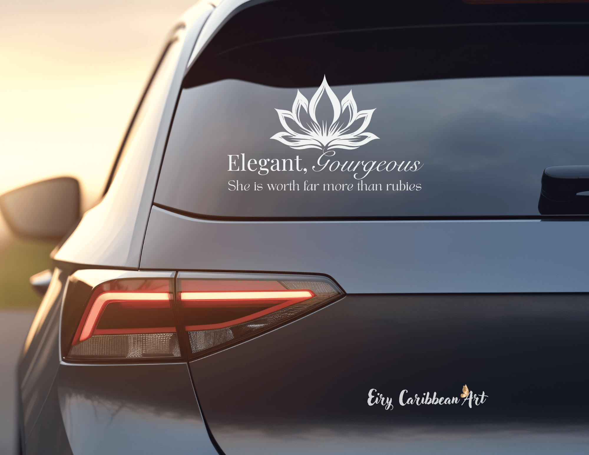 Bumper Sticker featuring unique artwork, perfect for personal style and expression.