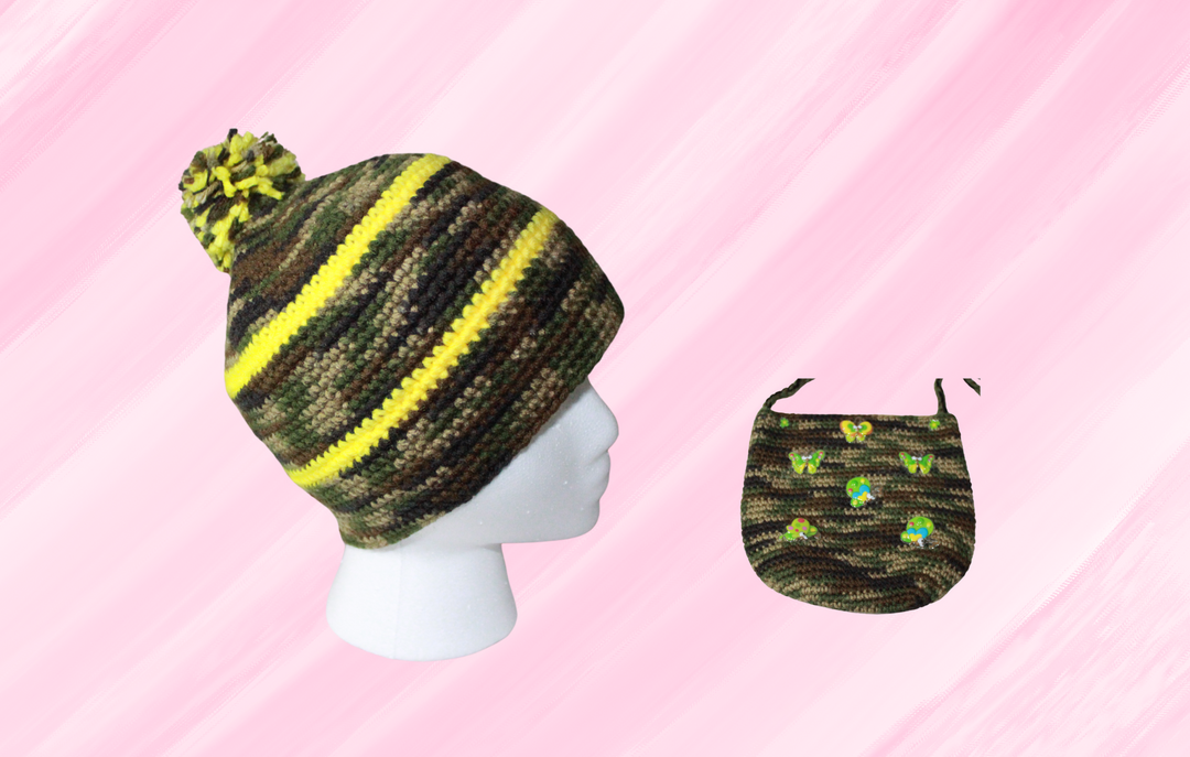 Cute Hats With Bags Bundle For Adults And Kids