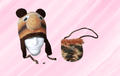 Cute Hats With Bags Bundle For Adults And Kids featuring unique artwork, perfect for personal style and expression.