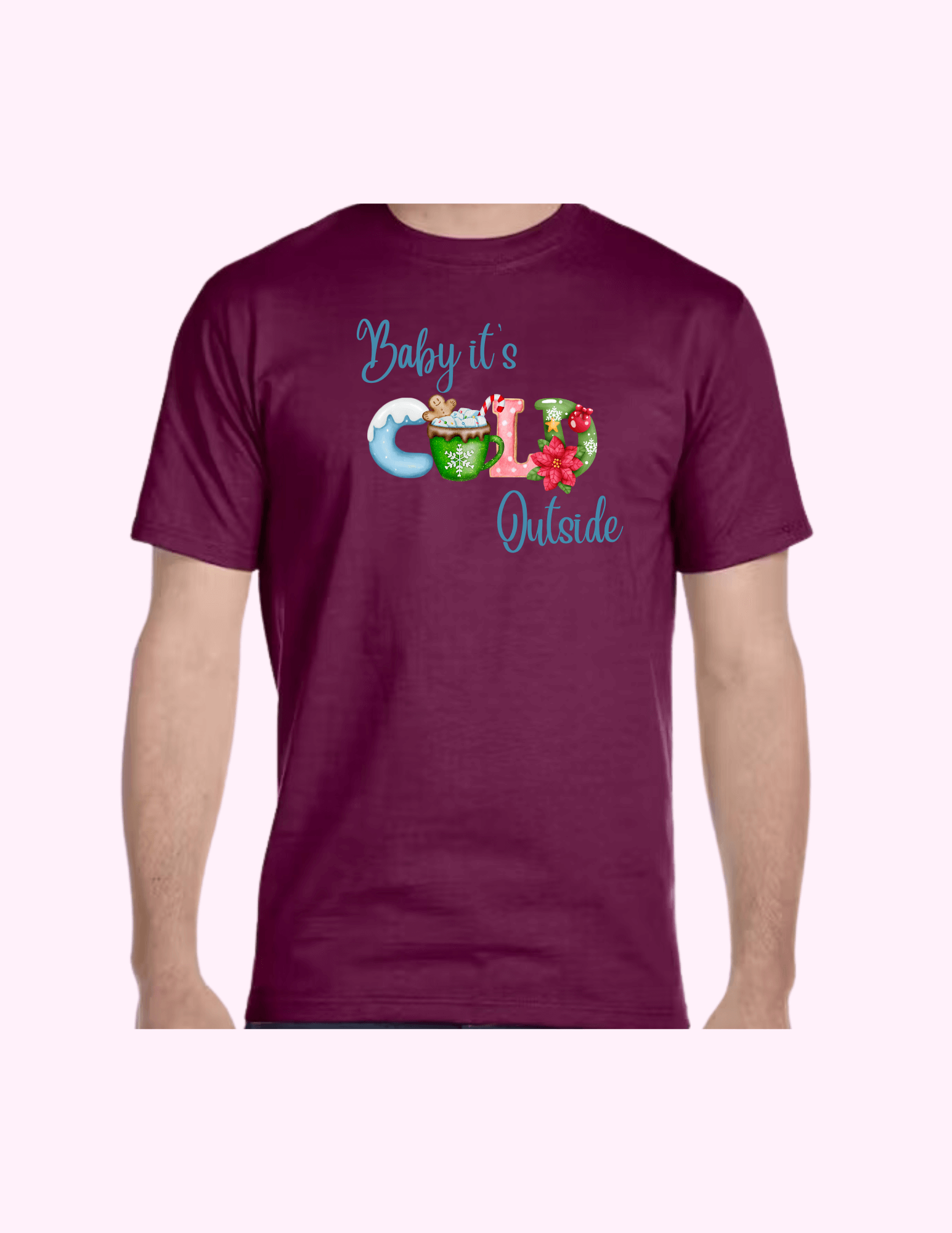 It's Cold Outside - Adult T-Shirt featuring unique artwork, perfect for personal style and expression.