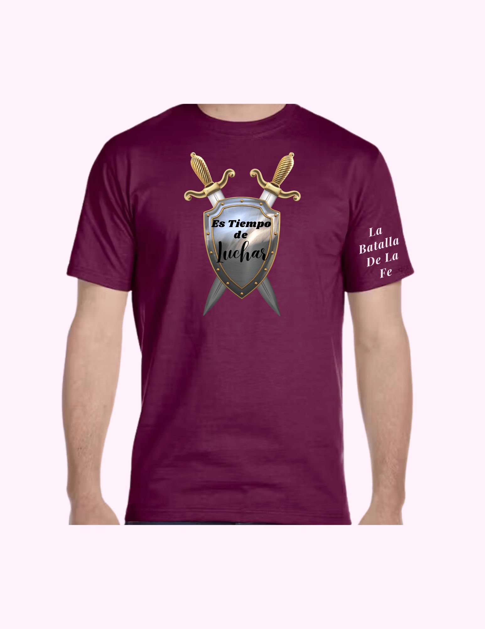 Es Tiempo De Luchar - Adult T-Shirt featuring unique artwork, perfect for personal style and expression.