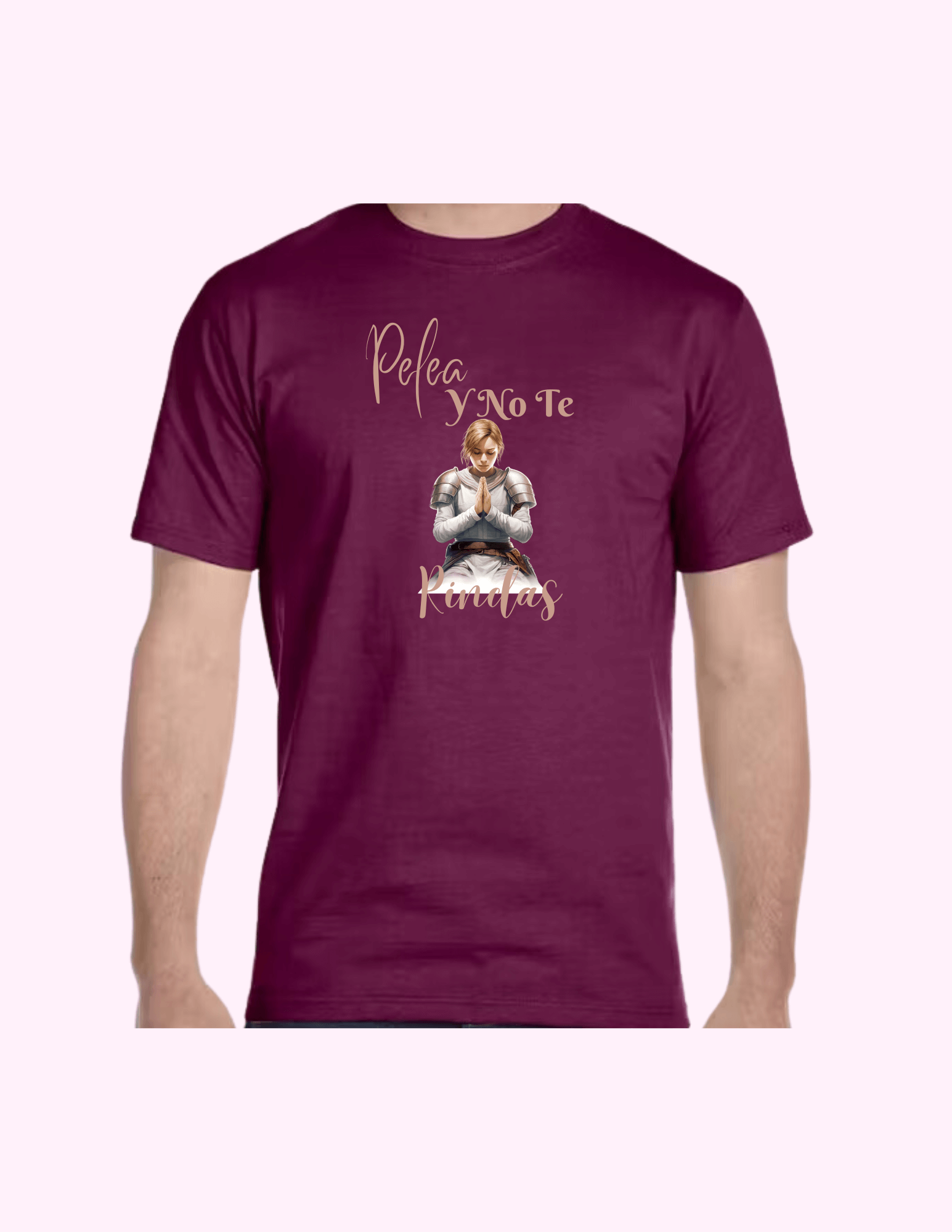 Pelea Y No Te Rindas (Woman) - Adult T-Shirt featuring unique artwork, perfect for personal style and expression.