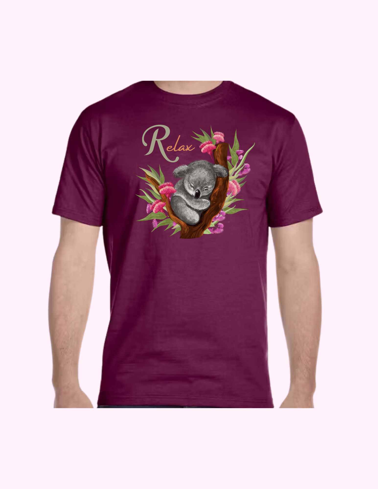 Relax - Adult T-Shirt featuring unique artwork, perfect for personal style and expression.