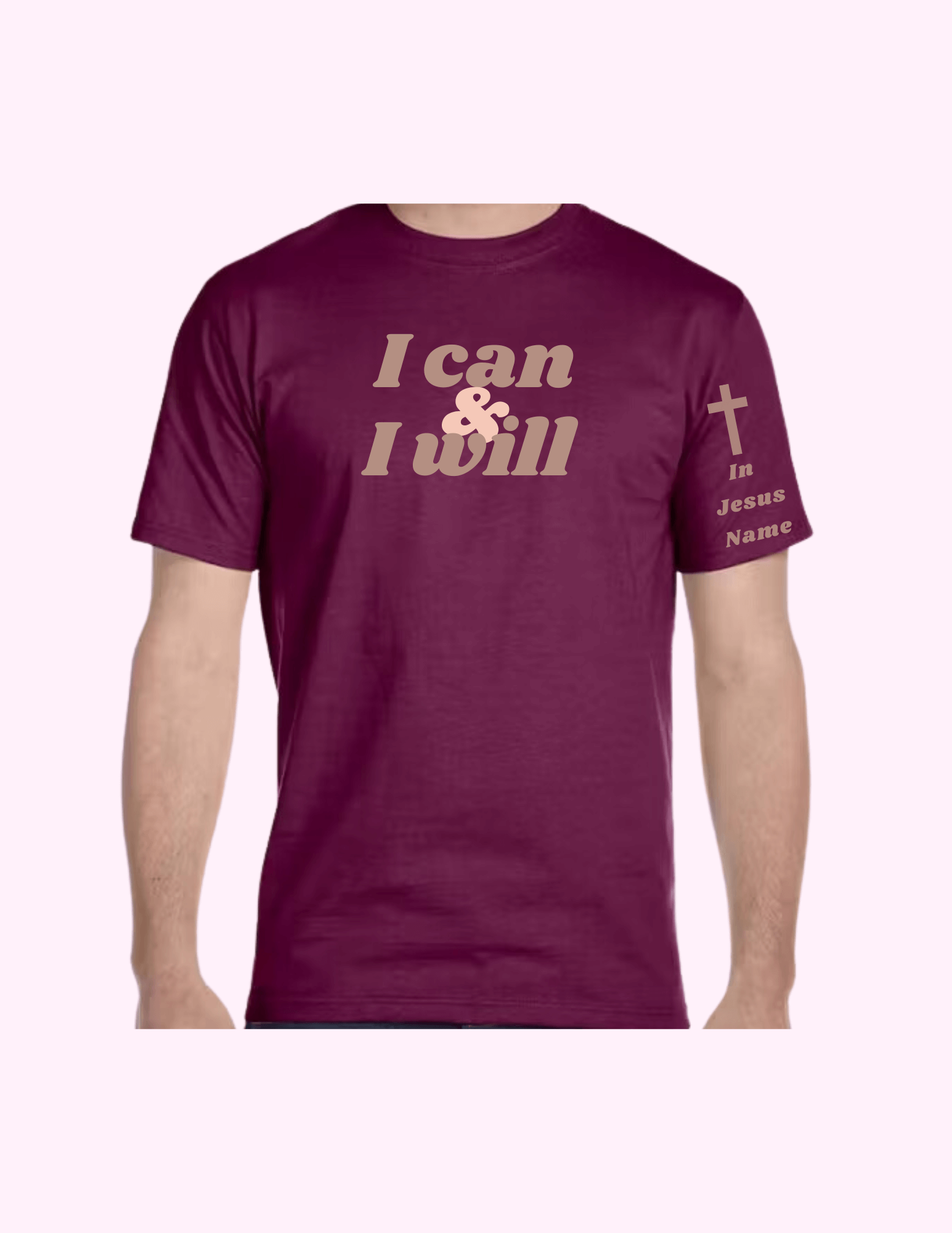 I Can & I Will - Adult T-Shirt featuring unique artwork, perfect for personal style and expression.