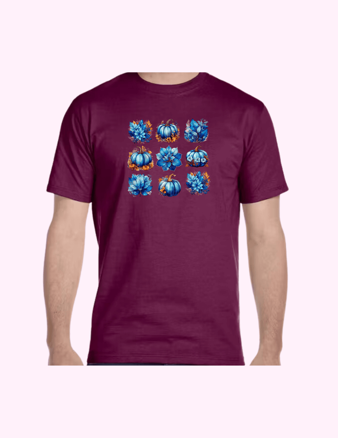 Blue Pumpkin - Adult T-Shirt