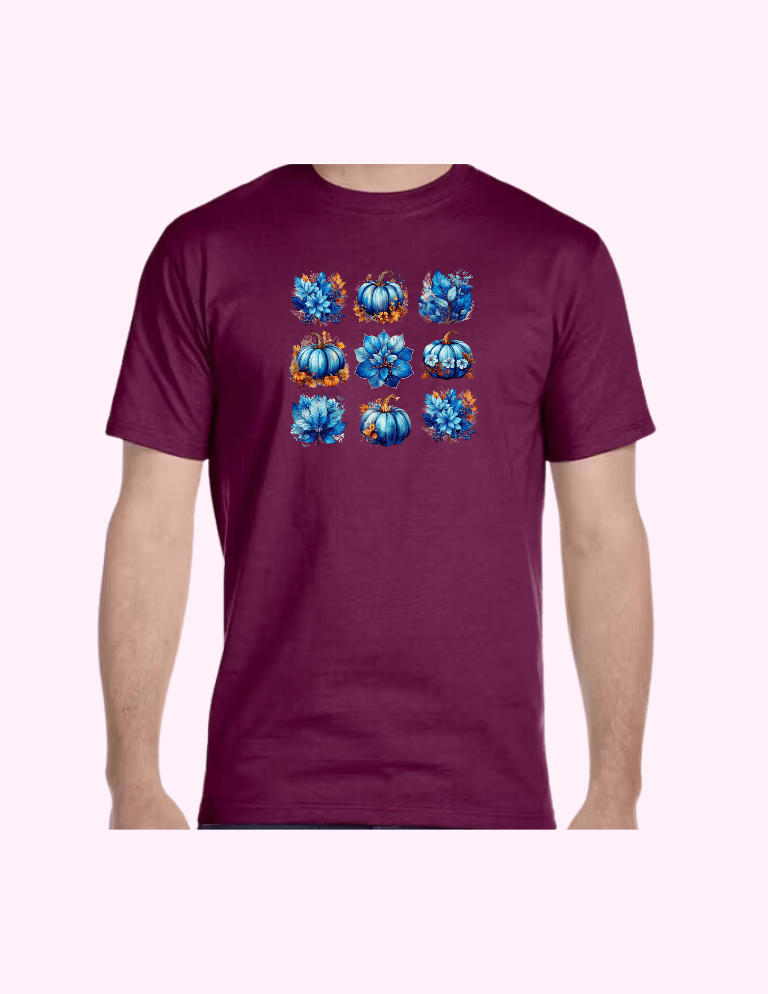 Blue Pumpkin - Adult T-Shirt