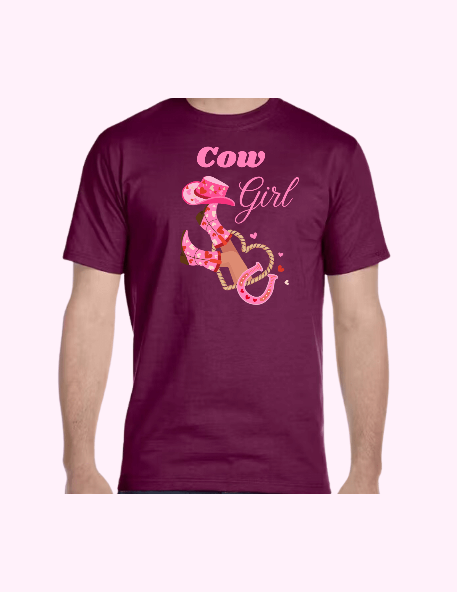 Cowgirl - Adult T-Shirt featuring unique artwork, perfect for personal style and expression.