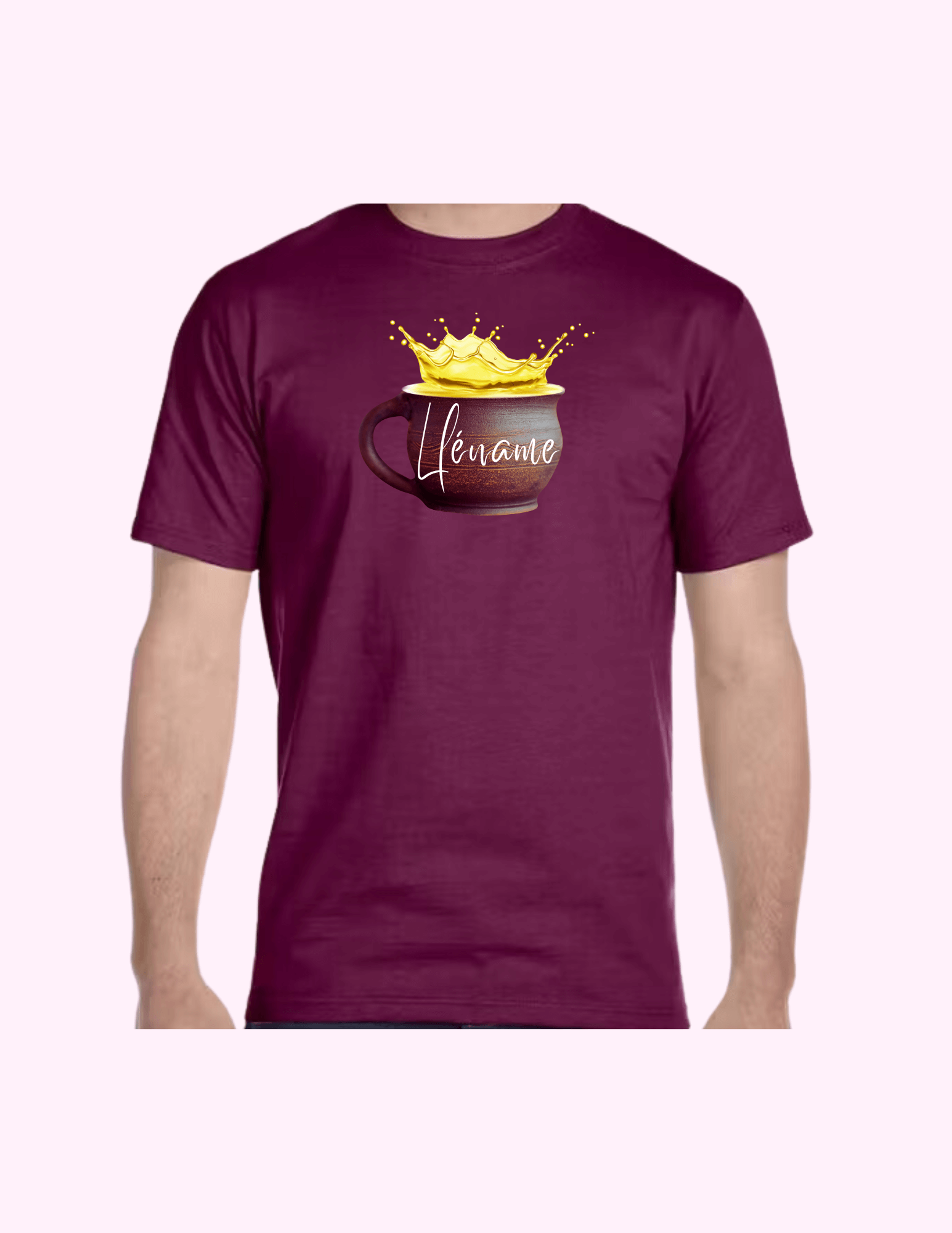 Lléname - Adult T-Shirt featuring unique artwork, perfect for personal style and expression.