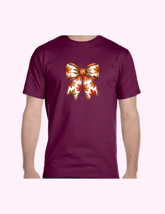 Autumn Bow - Adult T-Shirt