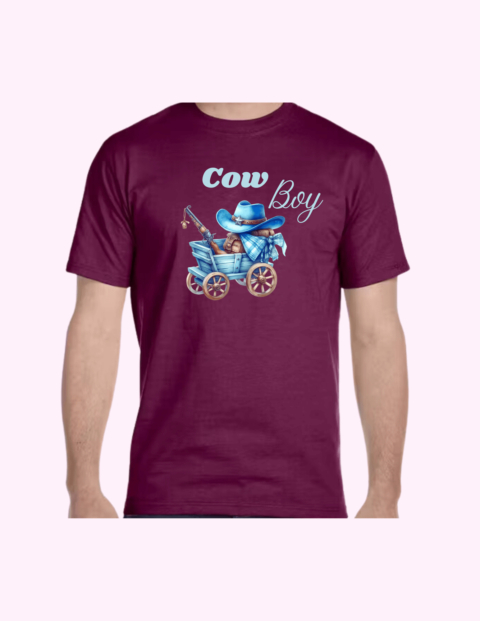 Cowboy - Adult T-Shirt featuring unique artwork, perfect for personal style and expression.