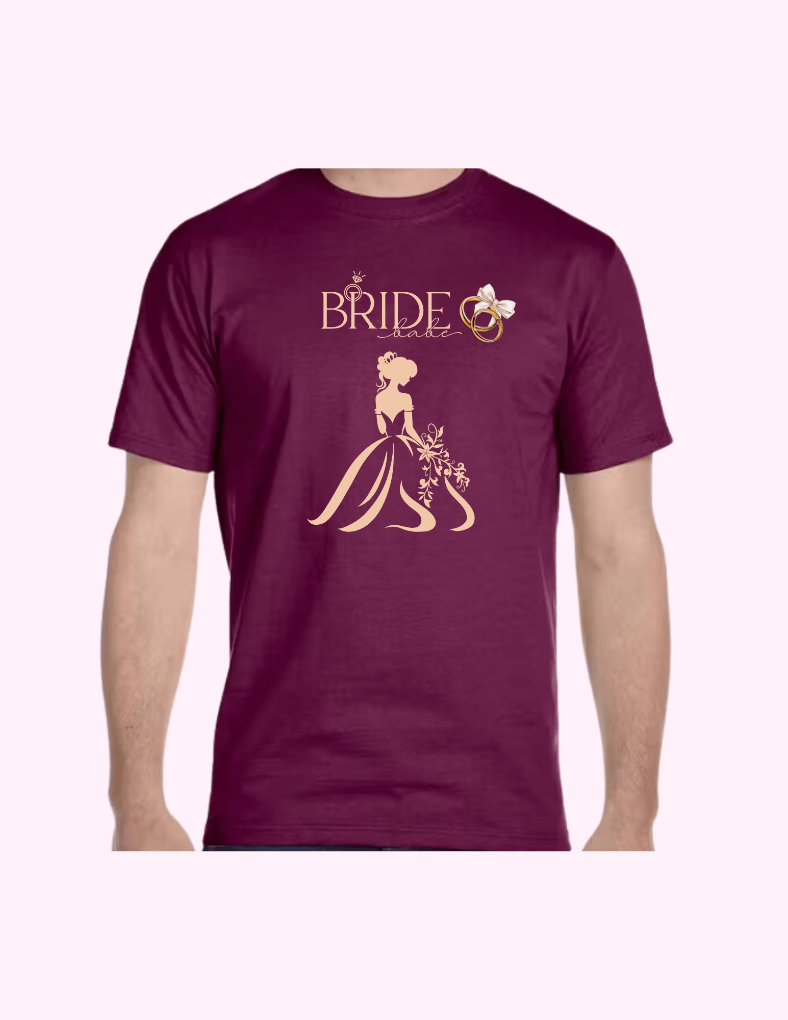 Bride - Adult T-Shirt featuring unique artwork, perfect for personal style and expression.